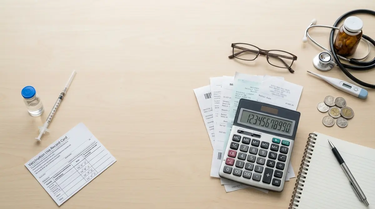 ワクチン代以外にかかる年間医療費も把握しよう