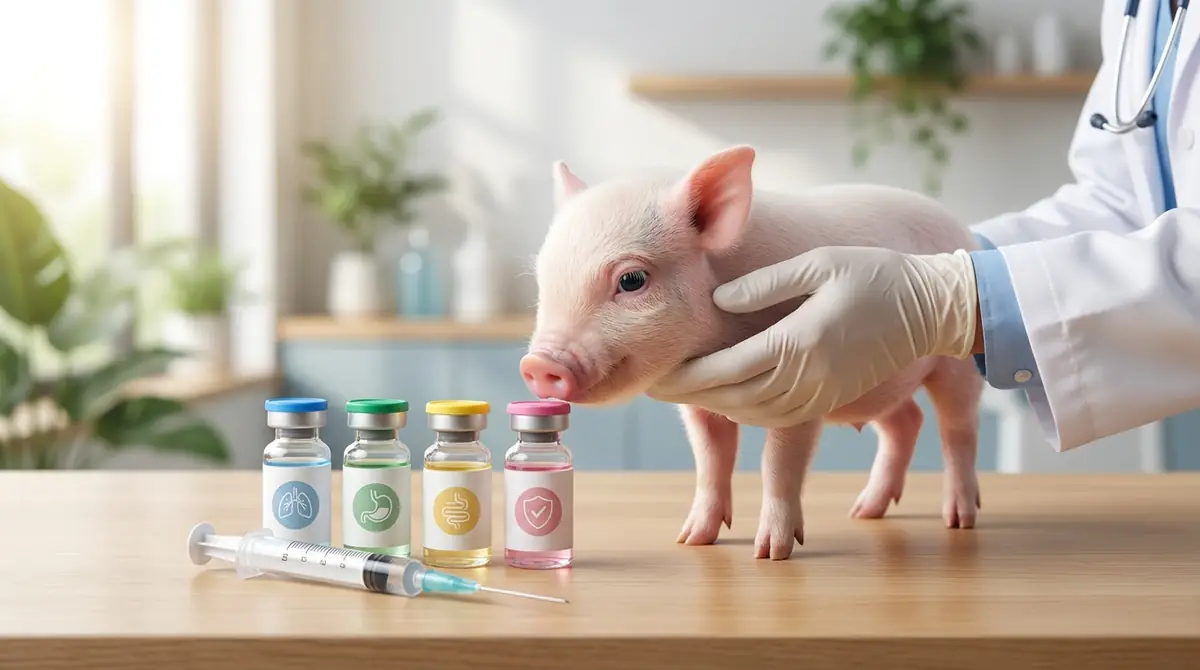 マイクロブタに必要なワクチンは主に4種類【結論】