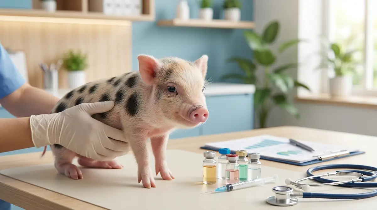 マイクロブタのワクチン全種類一覧と予防できる病気