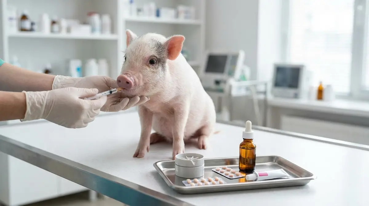 【薬の種類別】マイクロブタへの投与手順