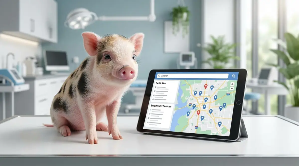 マイクロブタの避妊手術ができる病院の探し方