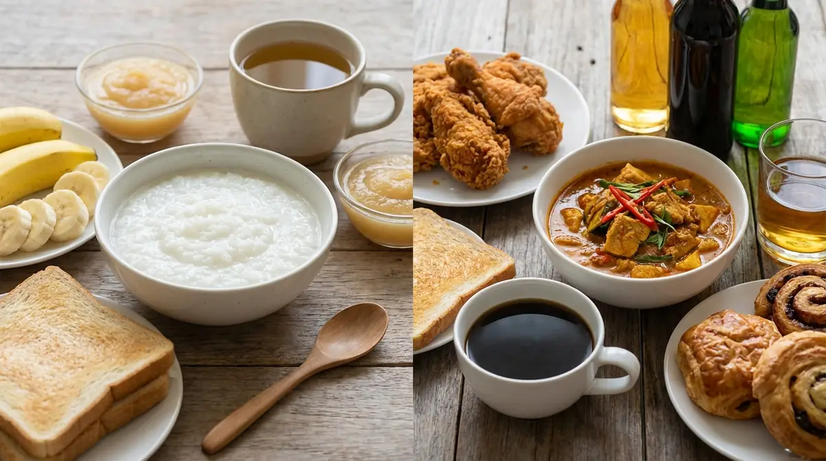 下痢のときに与えてよい食べ物・NGな食べ物