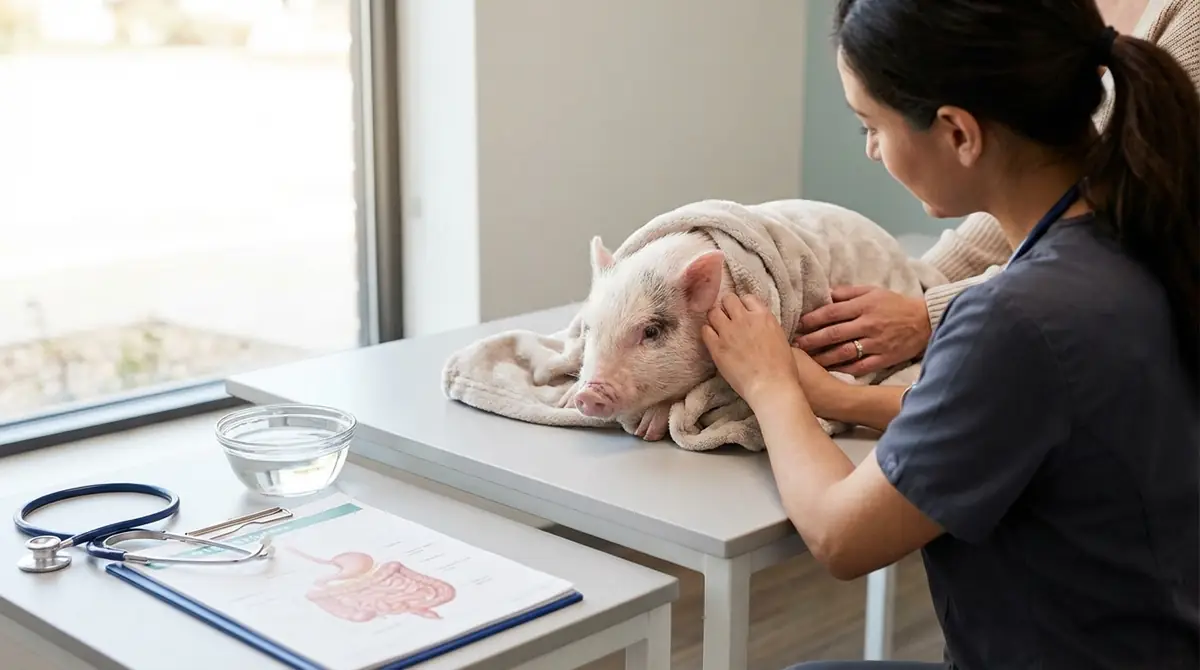 マイクロブタの嘔吐に関するよくある質問