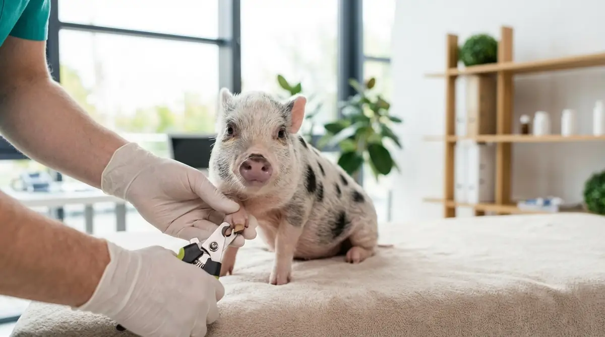 マイクロブタの爪切りが必要な3つの理由