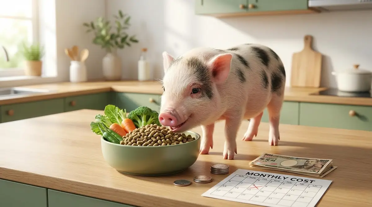 【結論】マイクロブタの餌代は月3,000〜8,000円が目安