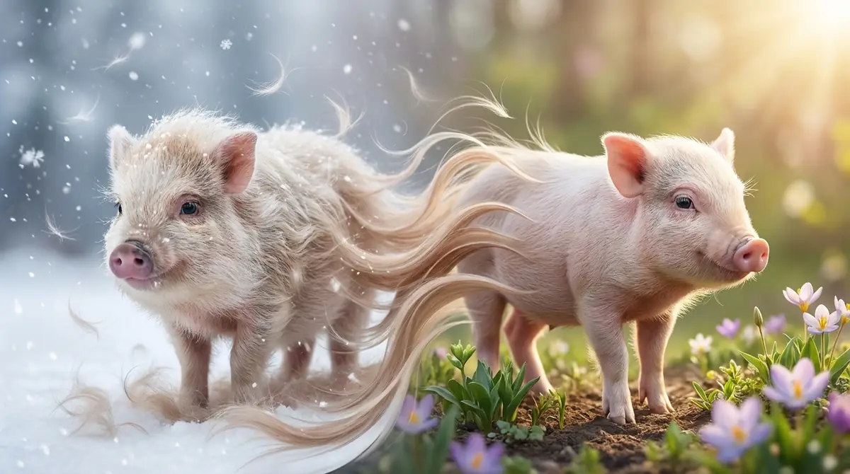 マイクロブタに換毛期がある理由と仕組み