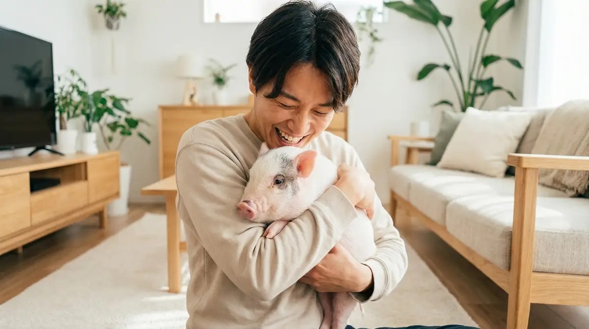 【体験談】マイクロブタを飼って幸せな人の声
