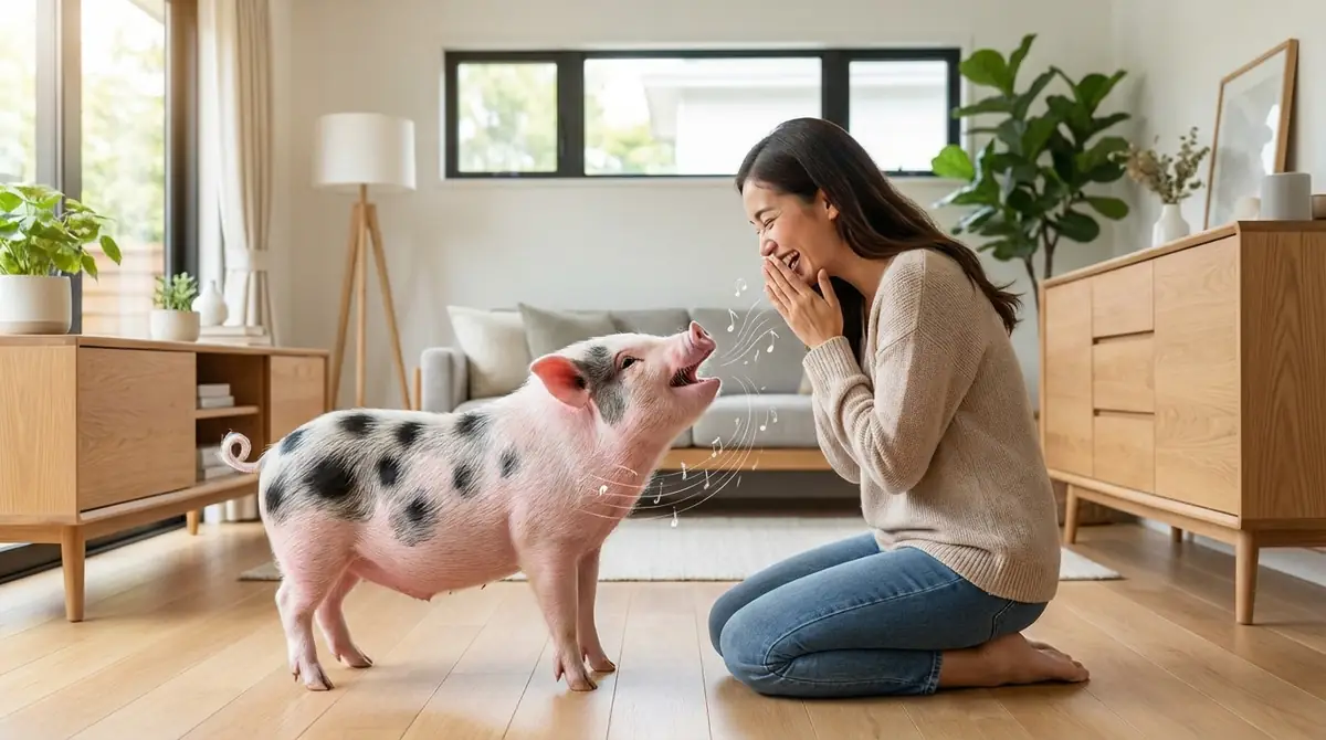 【体験談】飼い主が語るマイクロブタの鳴き声あるある