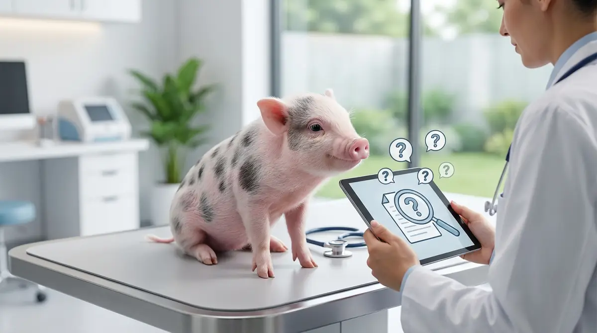 マイクロブタの病院探しでよくある質問