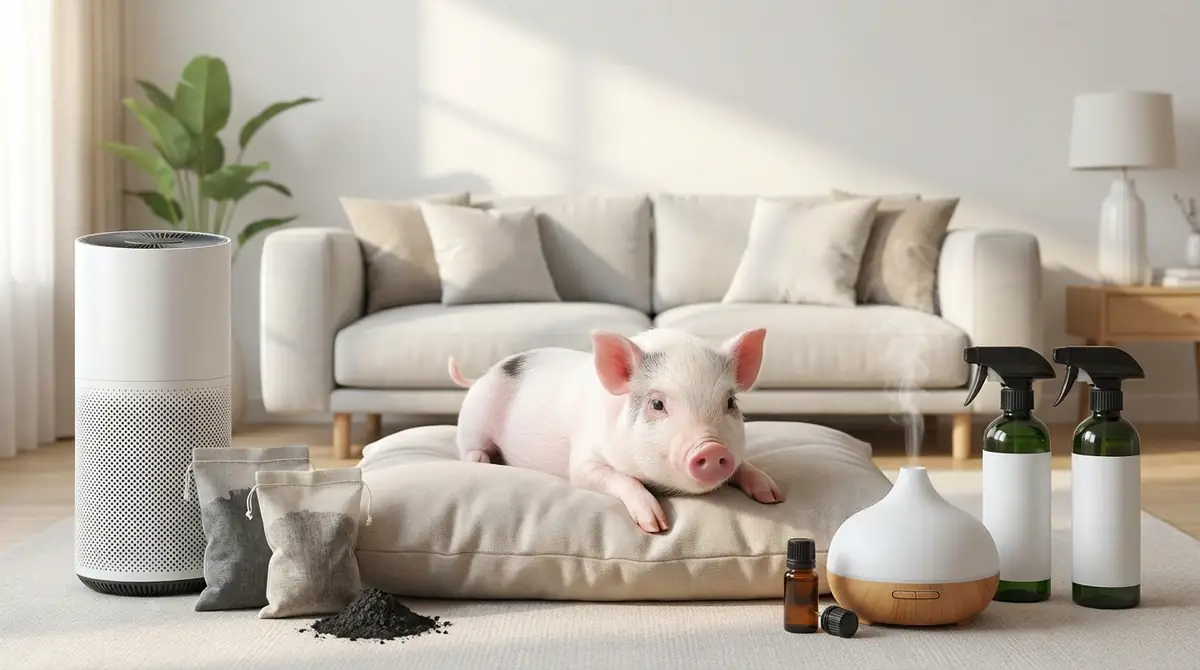 マイクロブタの臭い対策に効果的なグッズの選び方