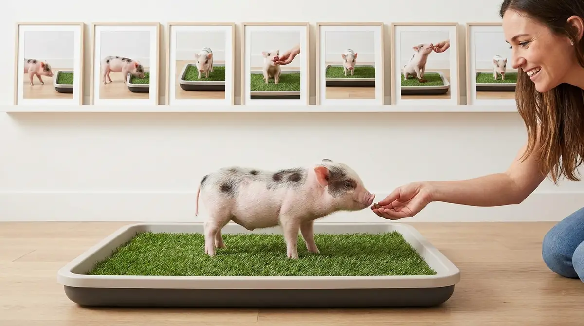 マイクロブタのトイレしつけ7ステップ【実践編】