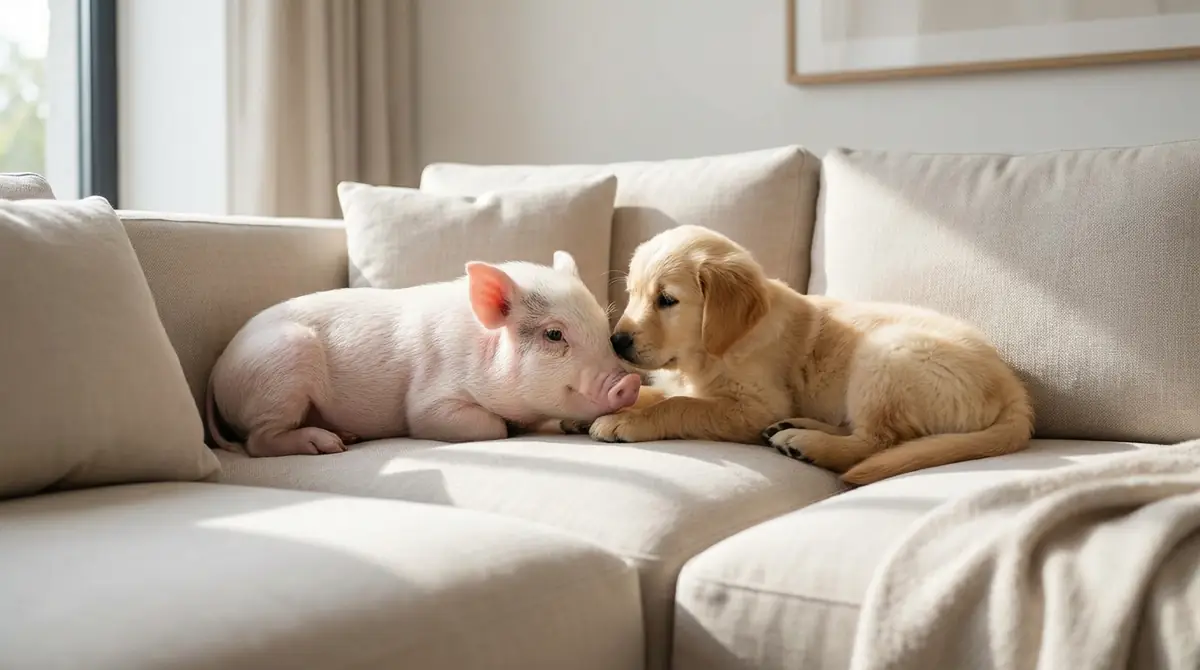 【結論】マイクロブタと犬は一緒に飼える？相性の真実