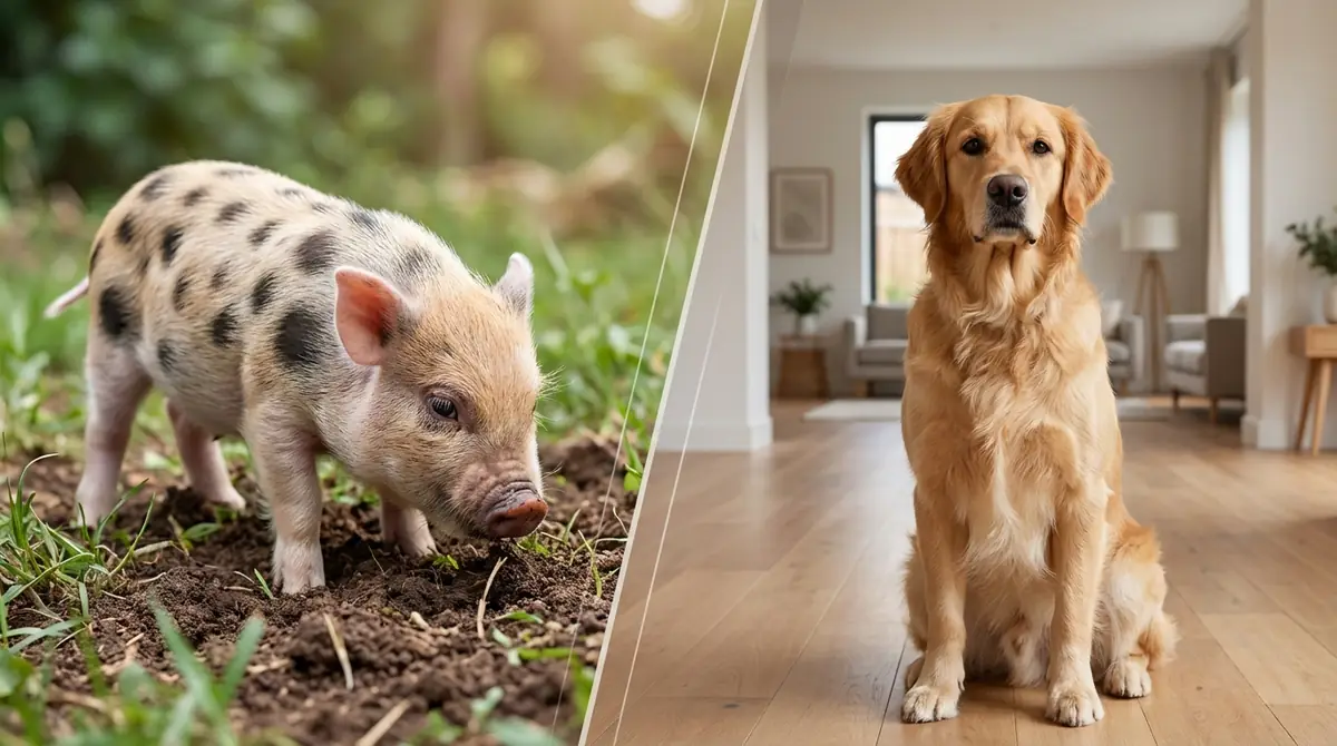 マイクロブタと犬の習性の違いを理解しよう