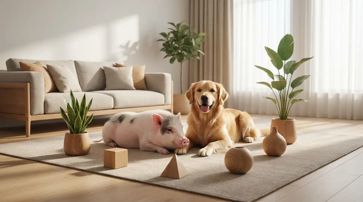 マイクロブタと犬の同居生活で守るべき5つのルール