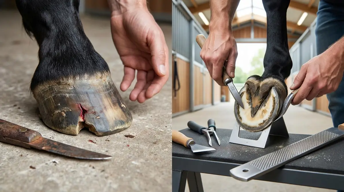 初心者がやりがちな蹄切りの失敗5つと回避法