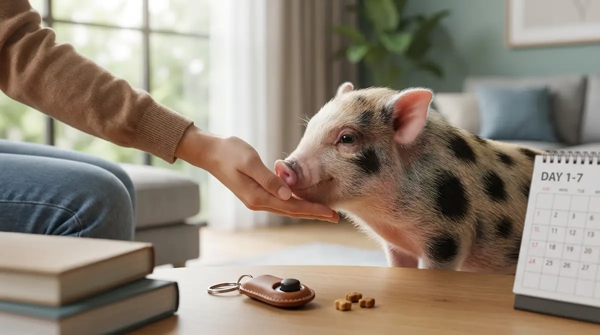 マイクロブタの噛み癖を直す7日間トレーニング【実践編】