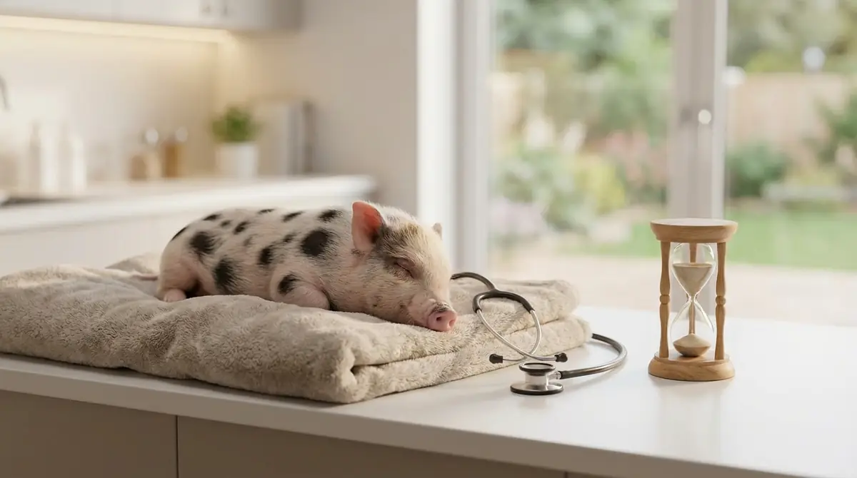 マイクロブタがかかりやすい病気と寿命への影響