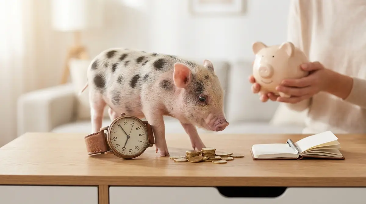 マイクロブタの寿命から考える飼育費用と覚悟