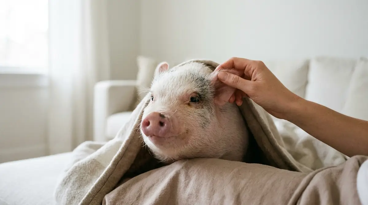 マイクロブタが耳掃除を嫌がるときの対処法