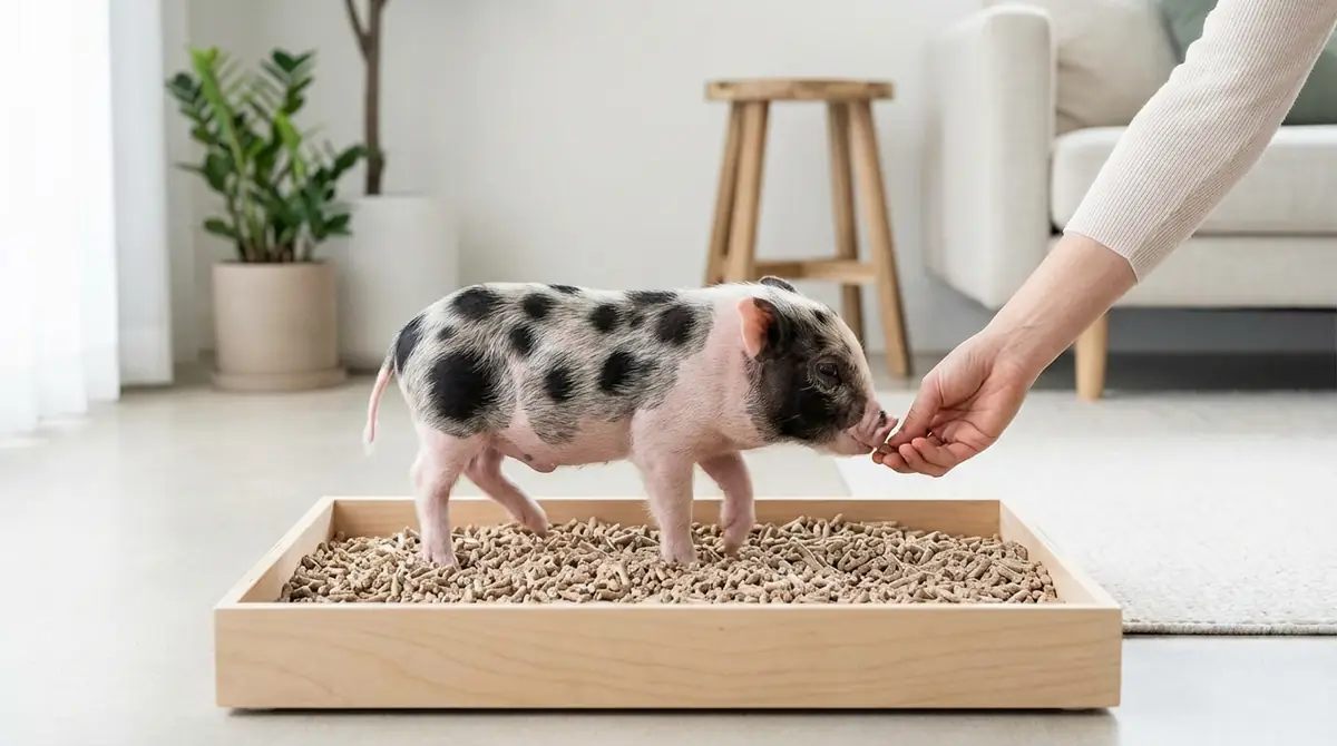 マイクロブタのトイレしつけ方法｜7ステップで教え方を解説