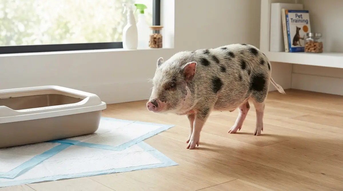 マイクロブタがトイレを覚えない・失敗する原因と対策