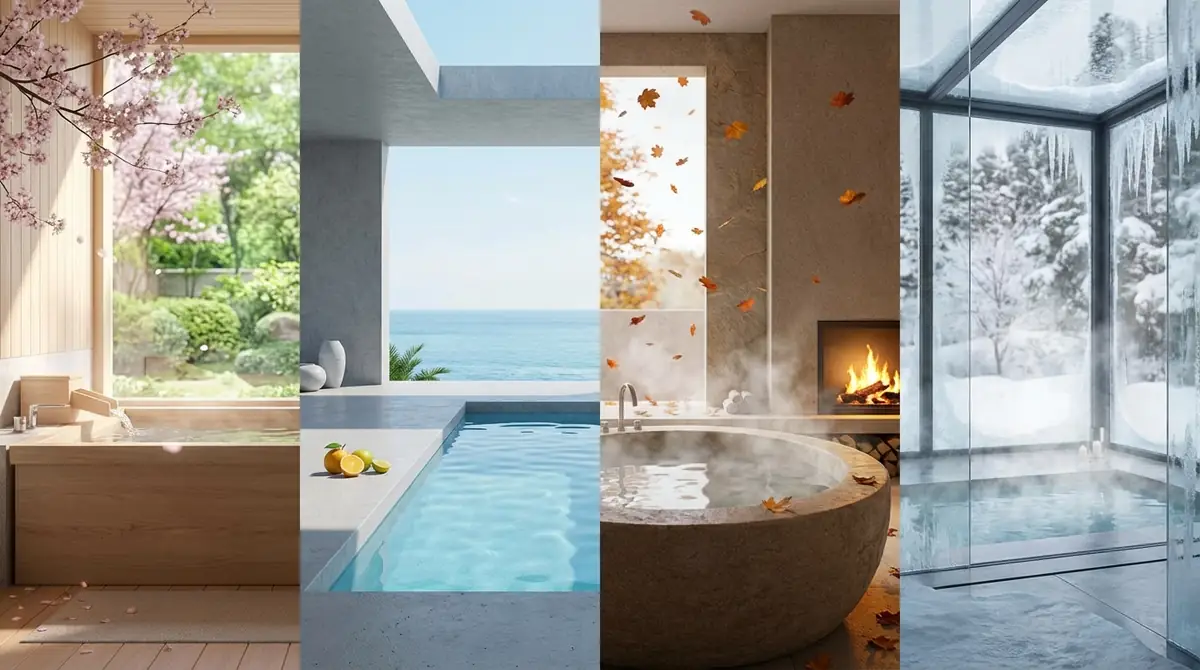 季節・環境別｜お風呂の頻度を調整する目安