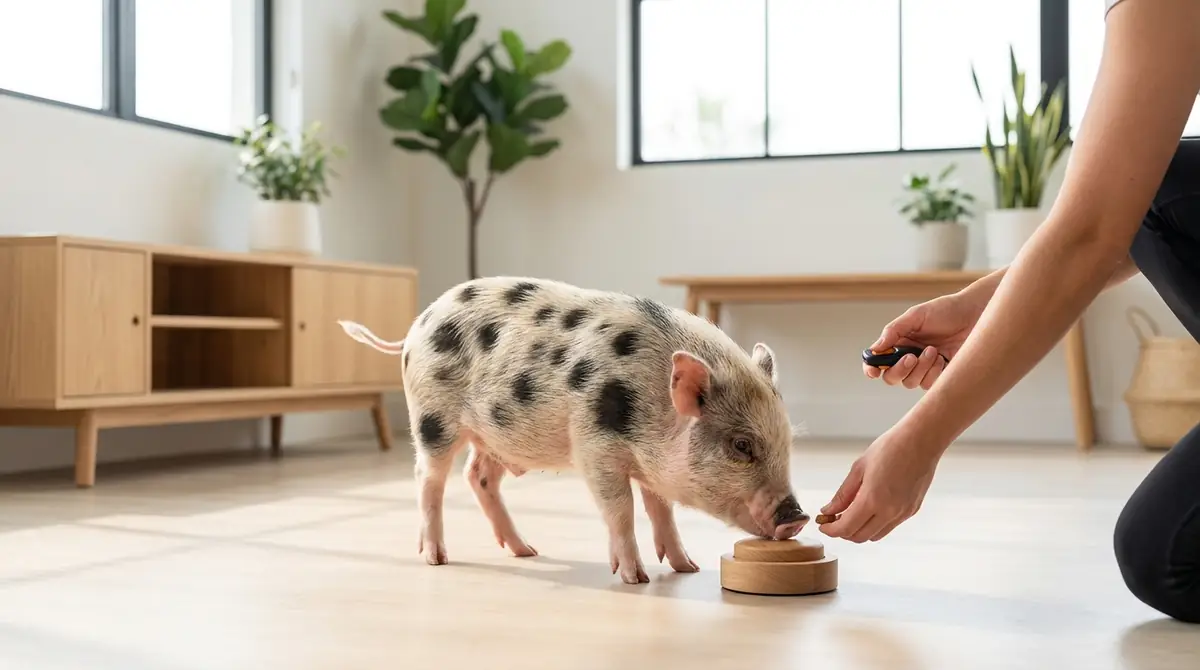 芸の教え方の基本｜マイクロブタの知能と学習の特徴