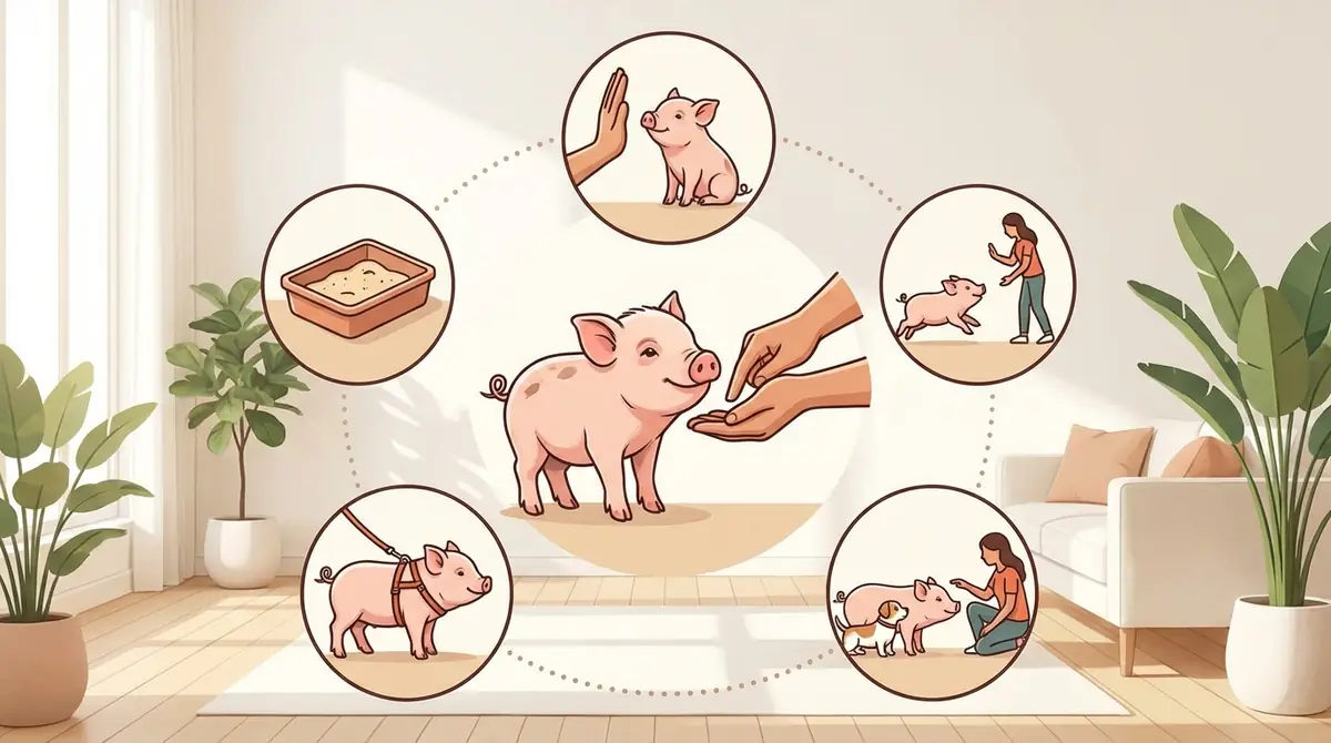 マイクロブタの基本しつけ5項目｜今日から始める実践ガイド