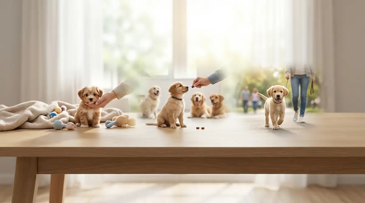 社会化・しつけの週別スケジュール【生後4週〜12週】