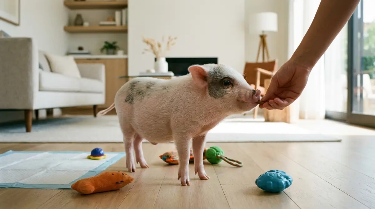 マイクロブタのしつけがうまくいかない原因と対処法