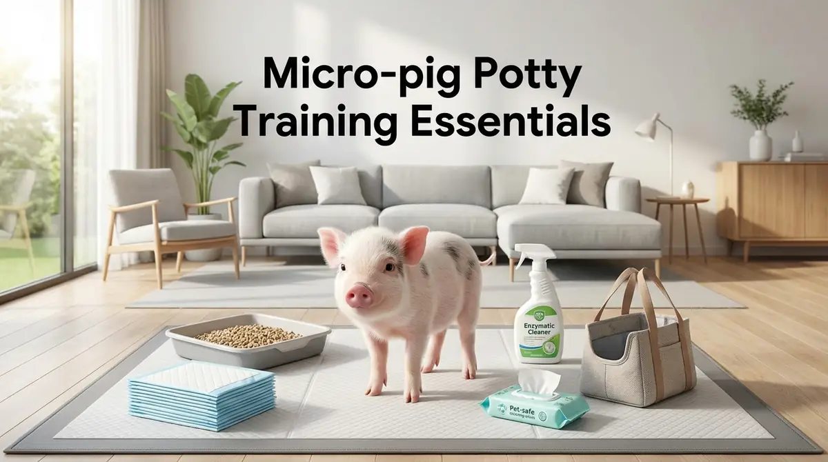 マイクロブタの粗相対策に必要なグッズと選び方