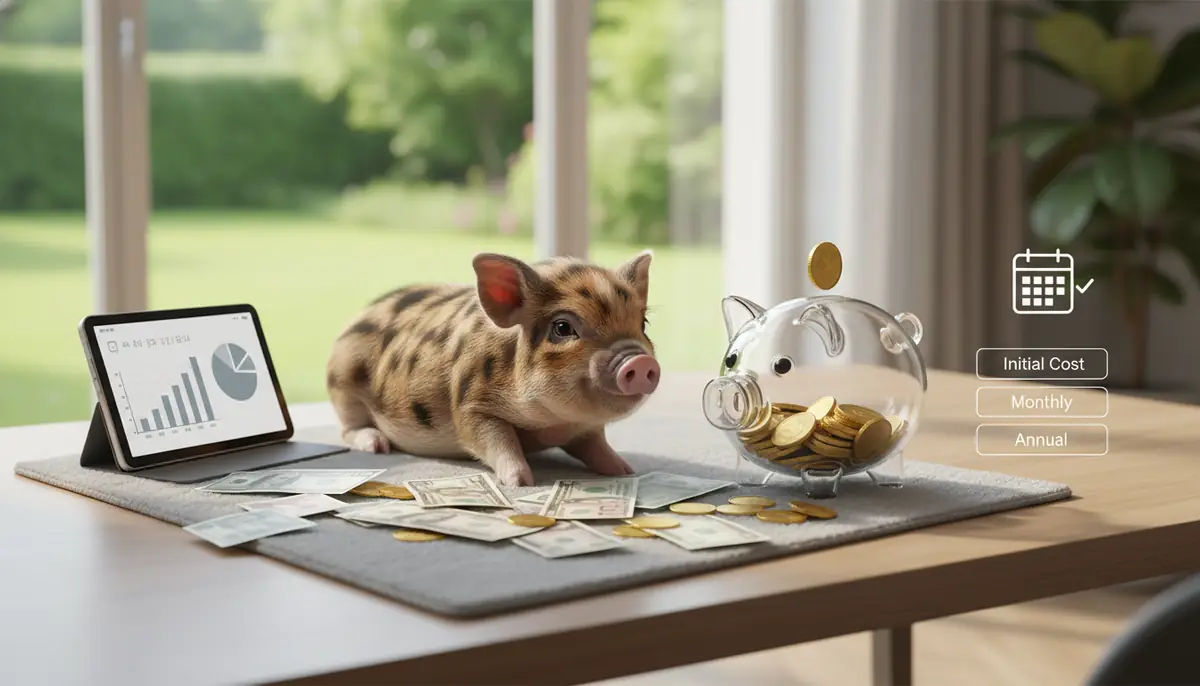 マイクロブタの値段と飼育費用|初期費用・月額・年間コスト完全ガイド