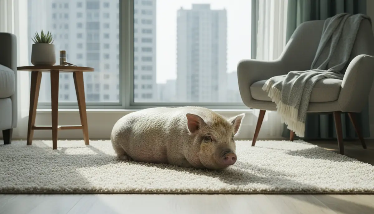【結論】マイクロブタはマンションで飼える|3つの必須条件と費用総額