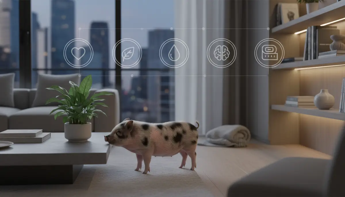 マンションで飼う前に知るべきマイクロブタの特性5つ